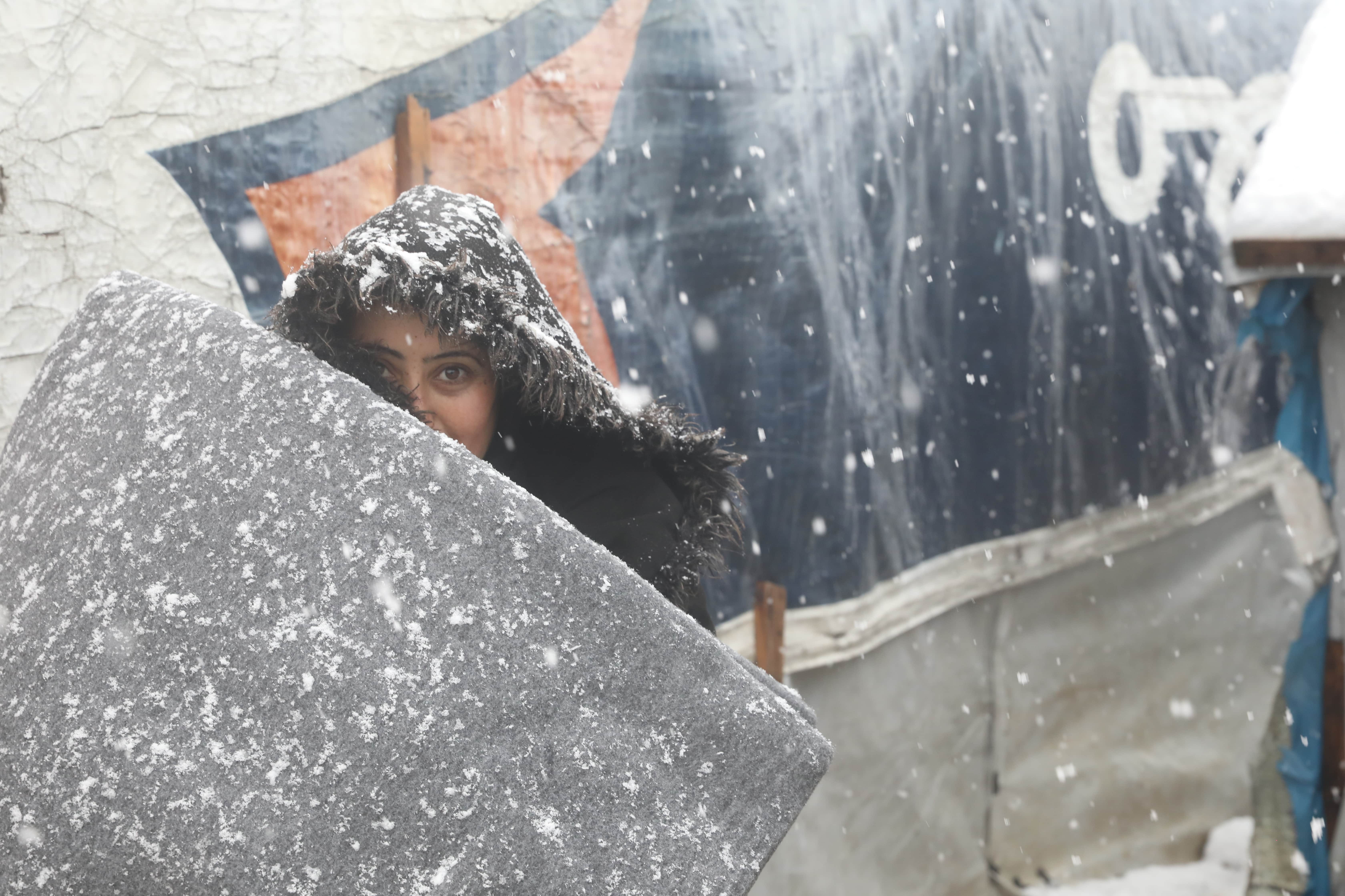 UNHCR's Emergency Response During Snow Storm