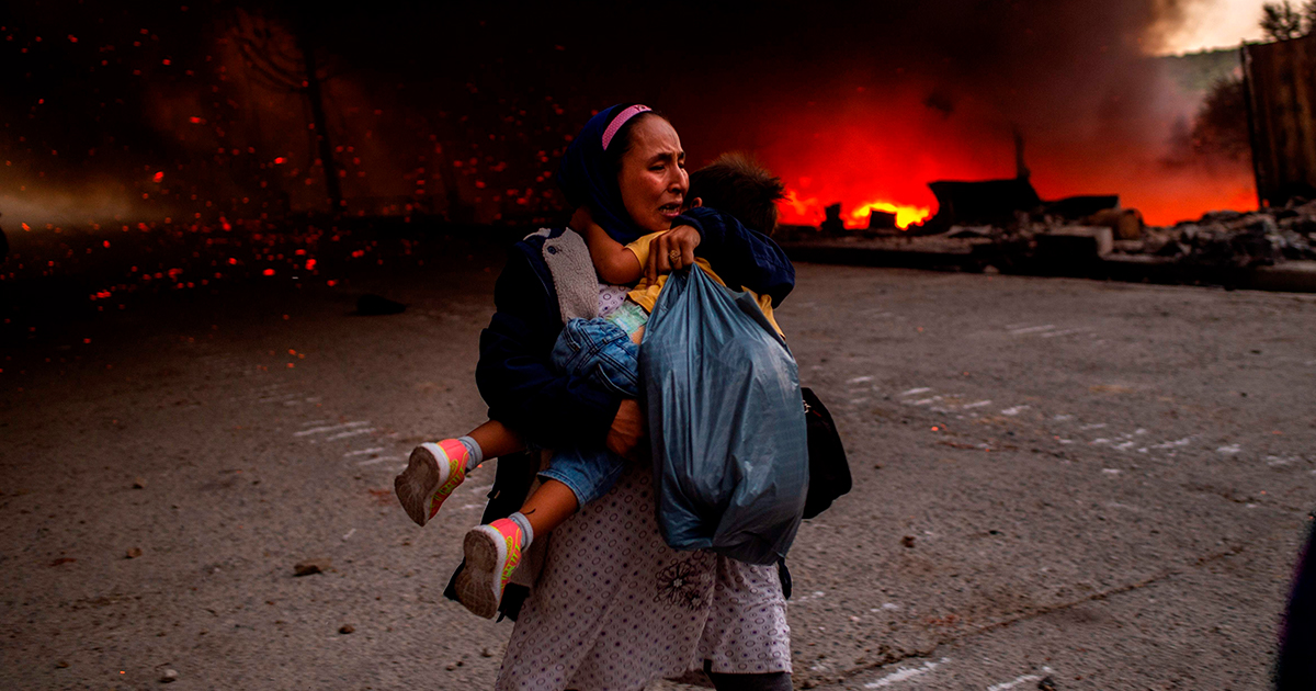 Moria Facebook Refugees September