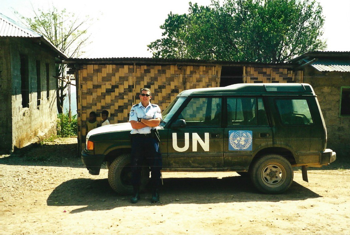 Andrew Atkinson Working As A Peacekeeper 2