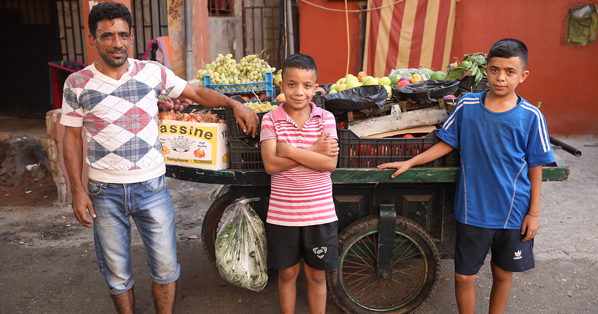 Ghaith is looking forward to resuming his education, playing football in Spain and finally seeing where his favourite team play.