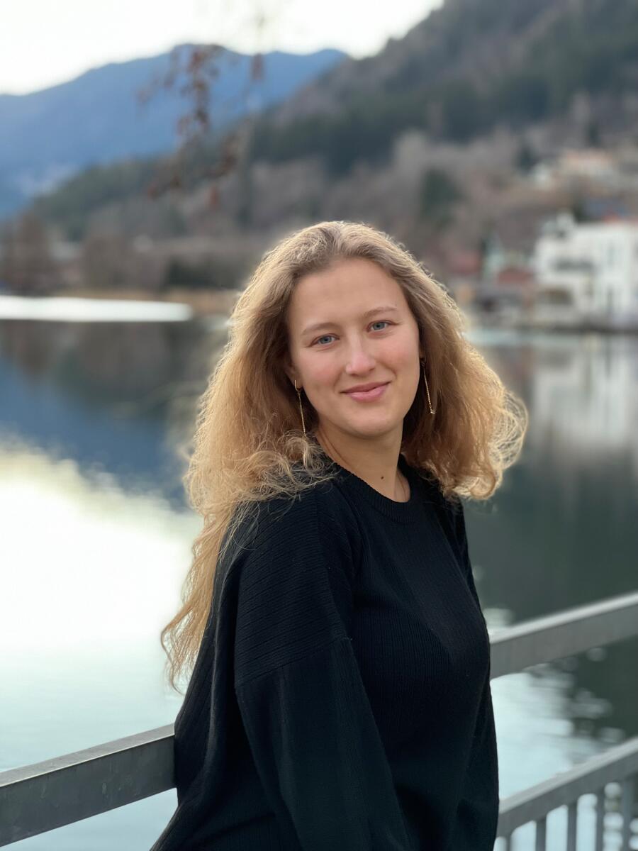 Ukrainian DAFI Scholar Liudmyla studies Business Management in Slovakia