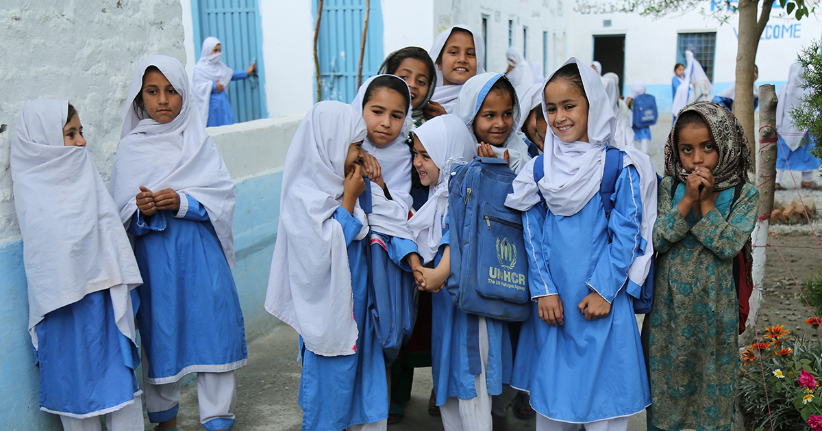 Australia for UNHCR has partnered with graphic design website Canva to help refugee children access the education they deserve