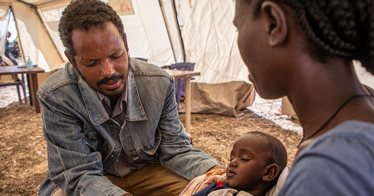 Conflict in Ethiopia has left their future uncertain. But refugees continue to show care and compassion to those around them. 