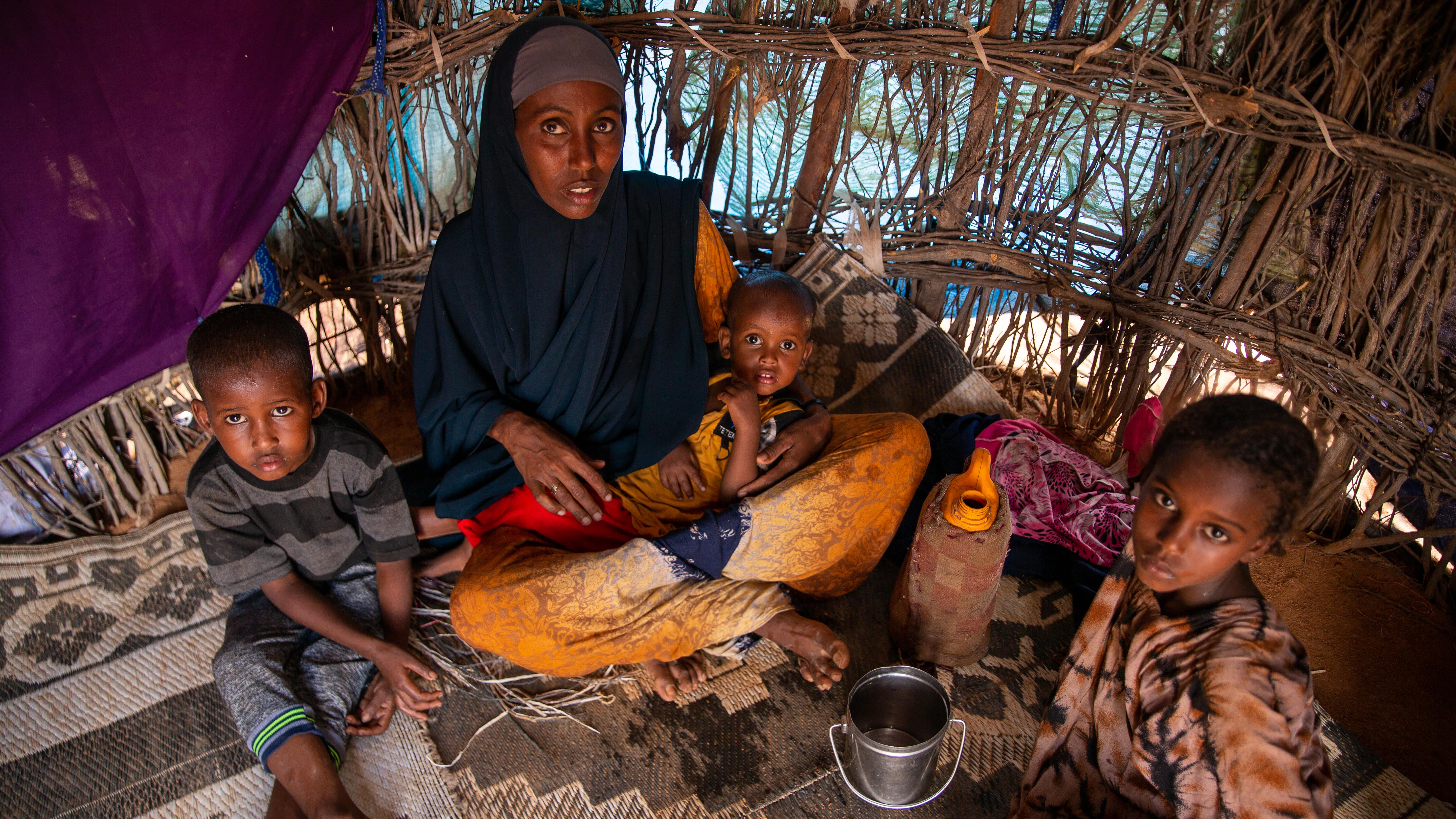 Kenya_Halima Fled Her Home In Somalia With Her Children