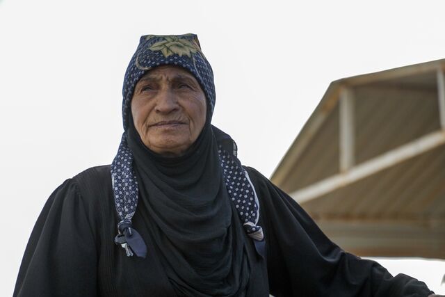 Last year, Syrian refugee Fandia received UNHCR's winter cash assistance.