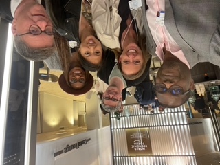 Kim with other WEF innovators from the Democratic Republic of the Congo, Ethiopia, USA, Switzerland and Netherlands. 