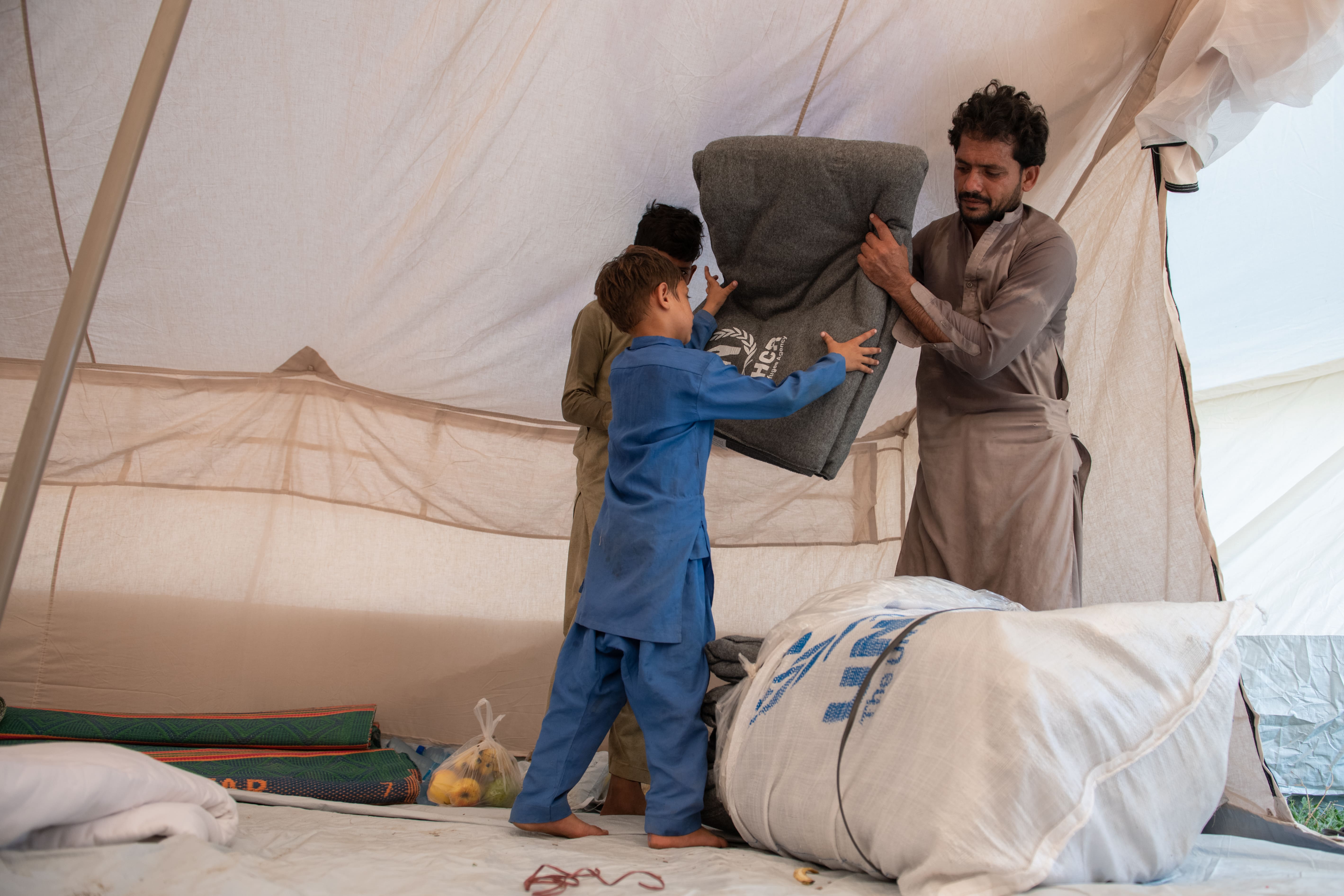 Pakistan. UNHCR provides emergency support in flood-stricken Khyber Pakhtunkhwa